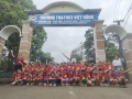Buổi Hoạt động ngoại khóa thăm quan trường tiểu học của các bạn nhỏ 5-6 tuổi trường MN Việt Hồng